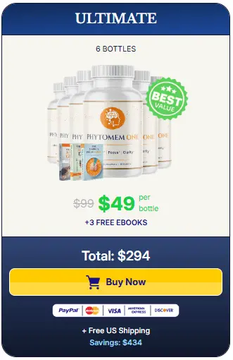 Buy Phytomem One 6 Bottles